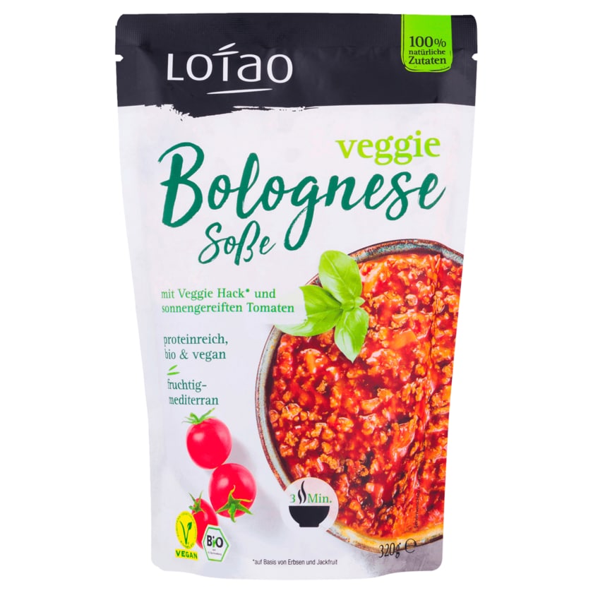 Lotao Bio Bolognese Sauce vegan 320g